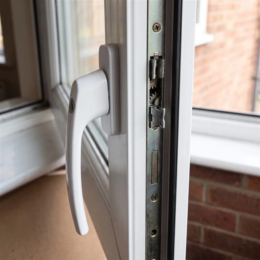 Broken Handle Lock Repair, after repair